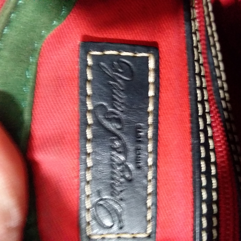 Dooney & Bourke Canvas Signature Db Crossbody Bag - image 7